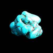 Persian Turquoise 39*37mm 43.5g in sunlight - Rocks and Things Store