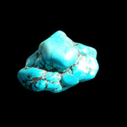 Persian Turquoise 39*37mm 43.5g in sunlight - Rocks and Things Store