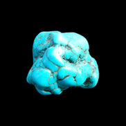 Persian Turquoise 39*37mm 43.5g in sunlight - Rocks and Things Store