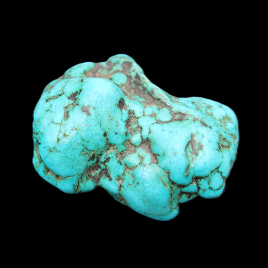 Persian Turquoise 36*25mm 27.8g in sunlight - Rocks and Things Store