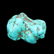 Persian Turquoise 36*25mm 27.8g in sunlight - Rocks and Things Store