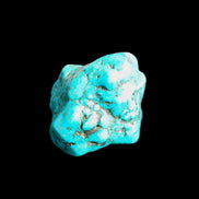 Persian Turquoise 35*40mm 35.8g in sunlight - Rocks and Things Store