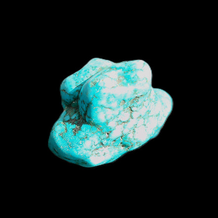 Persian Turquoise 35*40mm 35.8g in sunlight - Rocks and Things Store