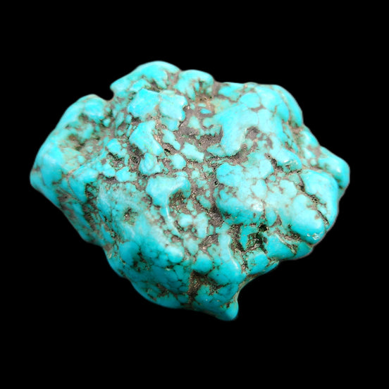 Persian Turquoise 45*38mm 43g in sunlight - Rocks and Things Store