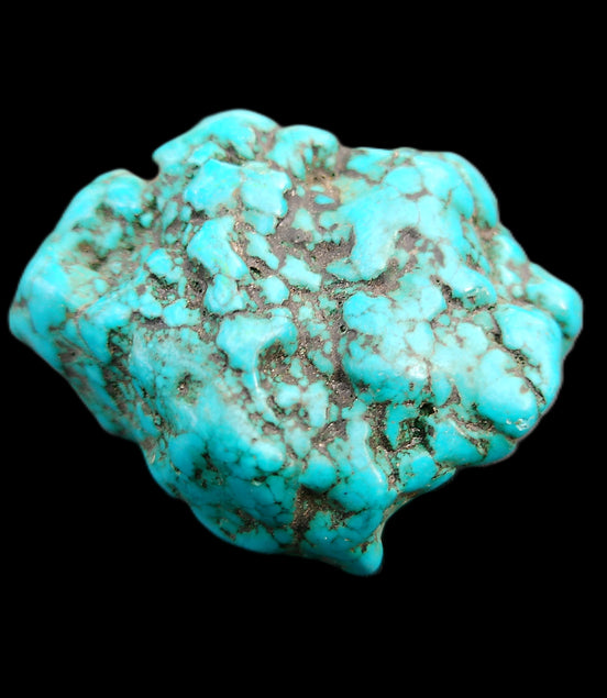 Persian Turquoise 45*38mm 43g in sunlight - Rocks and Things Store