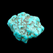 Persian Turquoise 45*38mm 43g in sunlight - Rocks and Things Store
