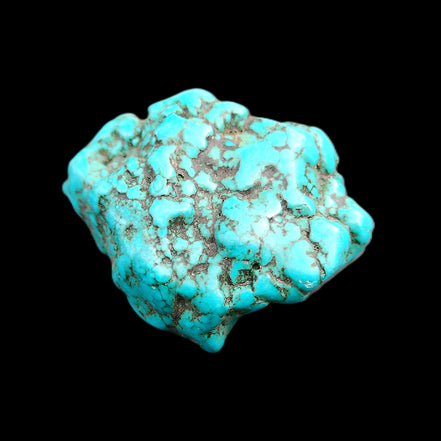 Persian Turquoise 45*38mm 43g in sunlight - Rocks and Things Store