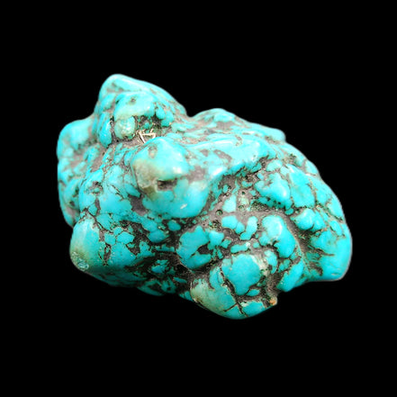 Persian Turquoise 45*38mm 43g in sunlight - Rocks and Things Store