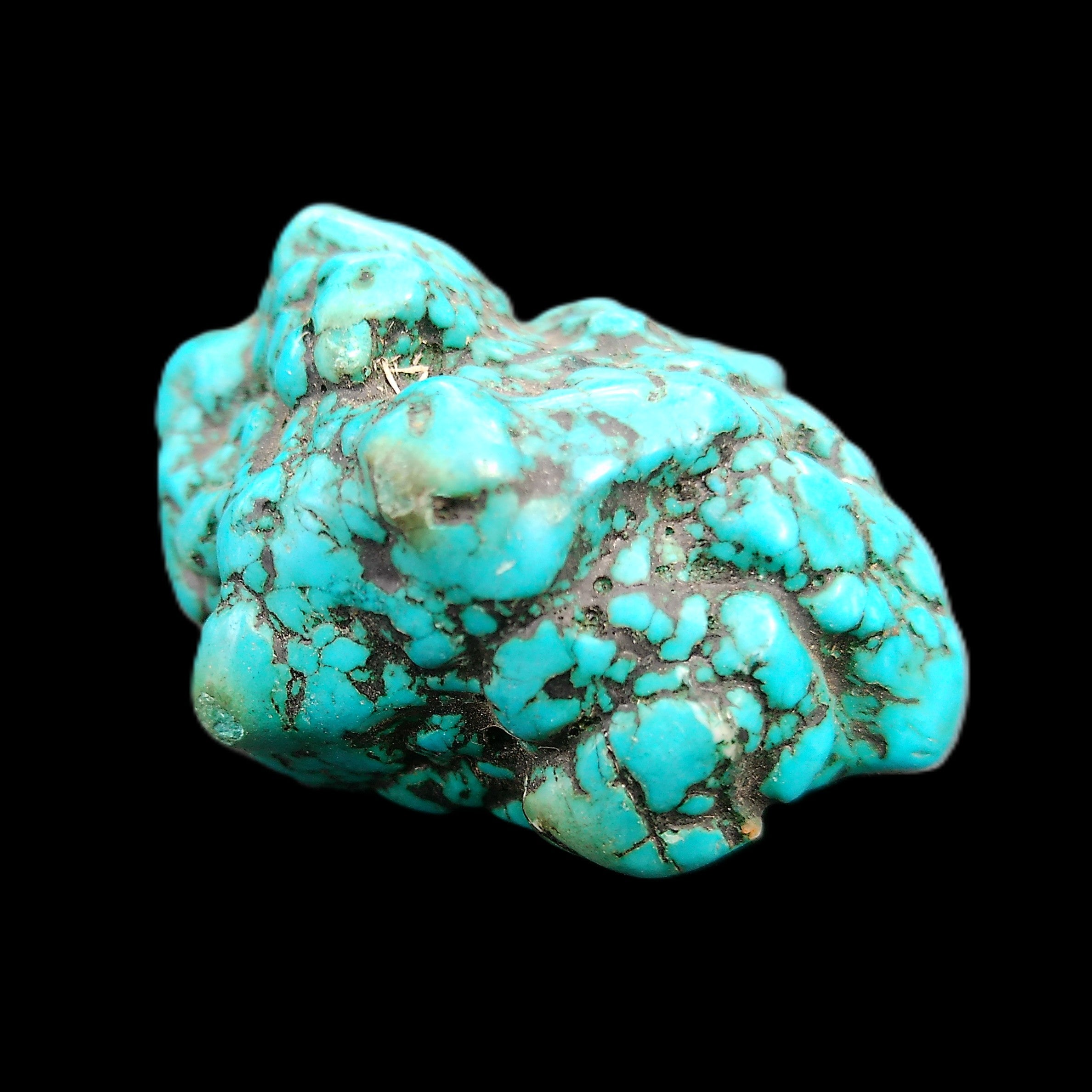 Persian Turquoise 45*38mm 43g in sunlight - Rocks and Things Store