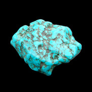 Persian Turquoise 45*38mm 43g in sunlight - Rocks and Things Store