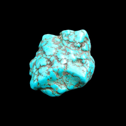 Persian Turquoise 45*38mm 43g in sunlight - Rocks and Things Store