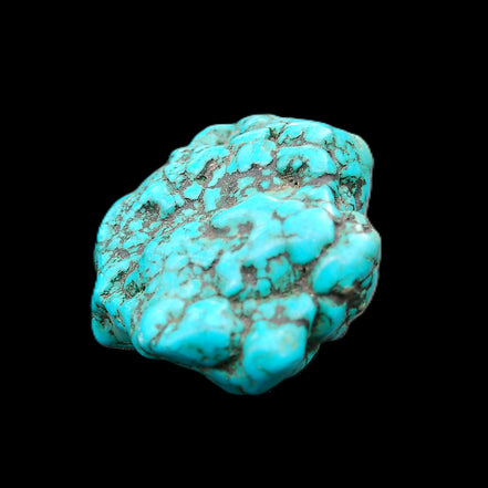 Persian Turquoise 45*38mm 43g in sunlight - Rocks and Things Store