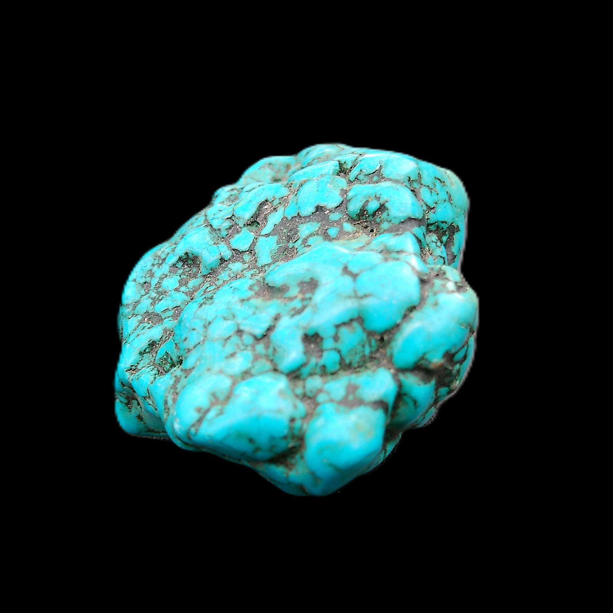 Persian Turquoise 45*38mm 43g in sunlight - Rocks and Things Store