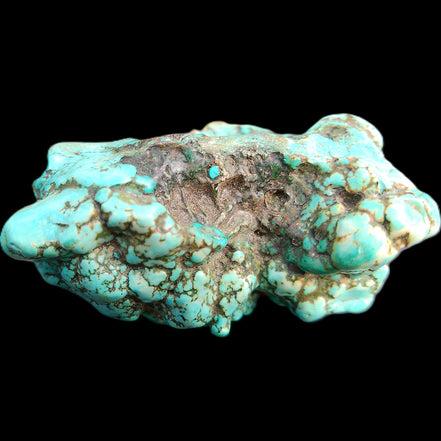 Persian Turquoise 75*55mm 134.5g in sunlight - Rocks and Things Store