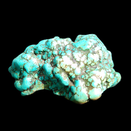 Persian Turquoise 75*55mm 134.5g in sunlight - Rocks and Things Store