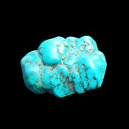 Persian Turquoise 45*32mm 51.8g in sunlight - Rocks and Things Store