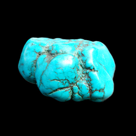 Persian Turquoise 45*32mm 51.8g in sunlight - Rocks and Things Store