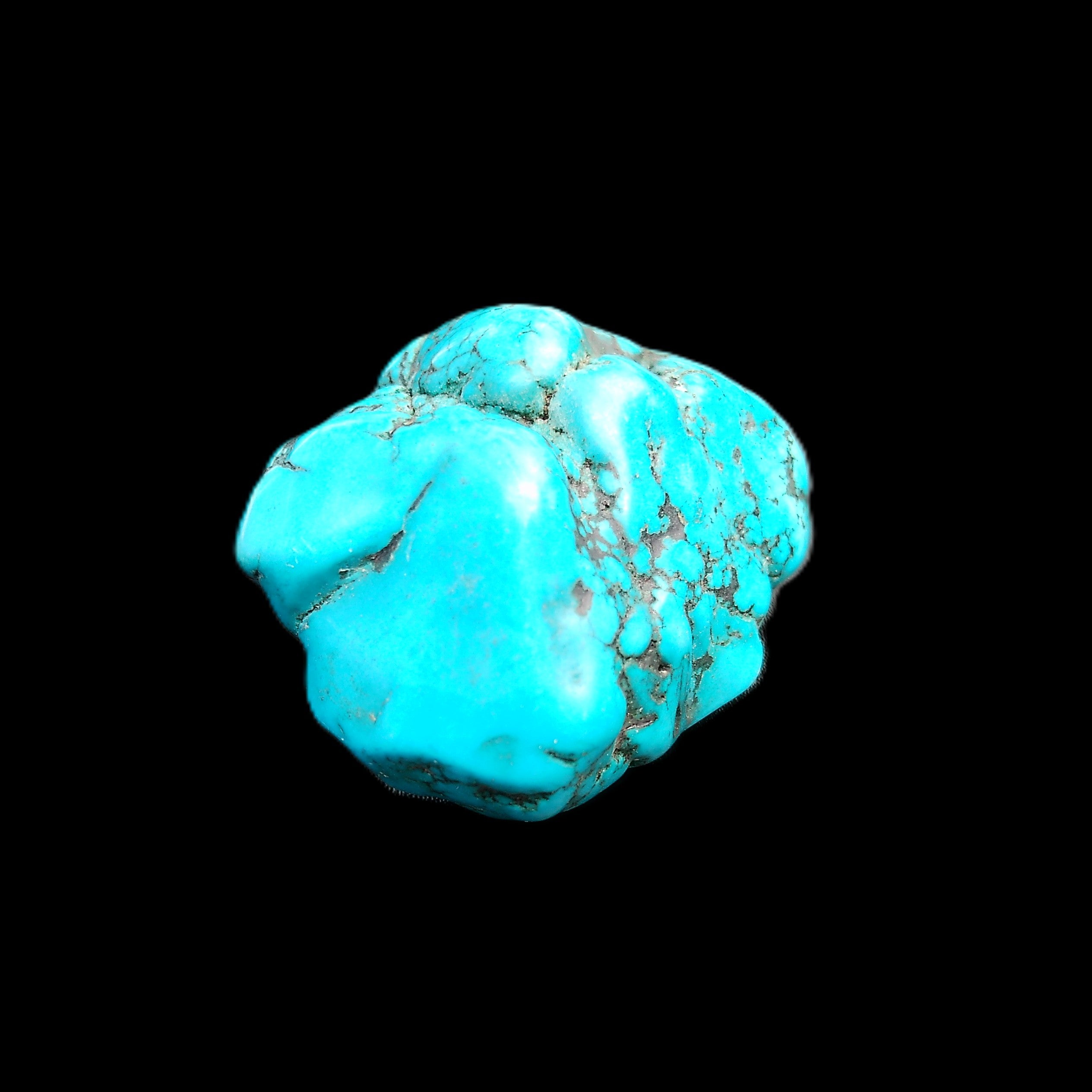 Persian Turquoise 45*32mm 51.8g in sunlight - Rocks and Things Store