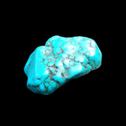 Persian Turquoise 45*32mm 51.8g in sunlight - Rocks and Things Store