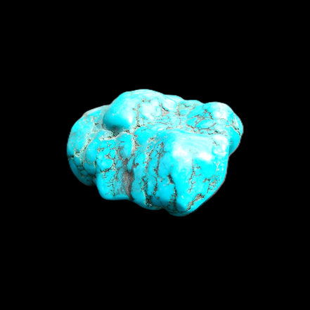 Persian Turquoise 45*32mm 51.8g in sunlight - Rocks and Things Store