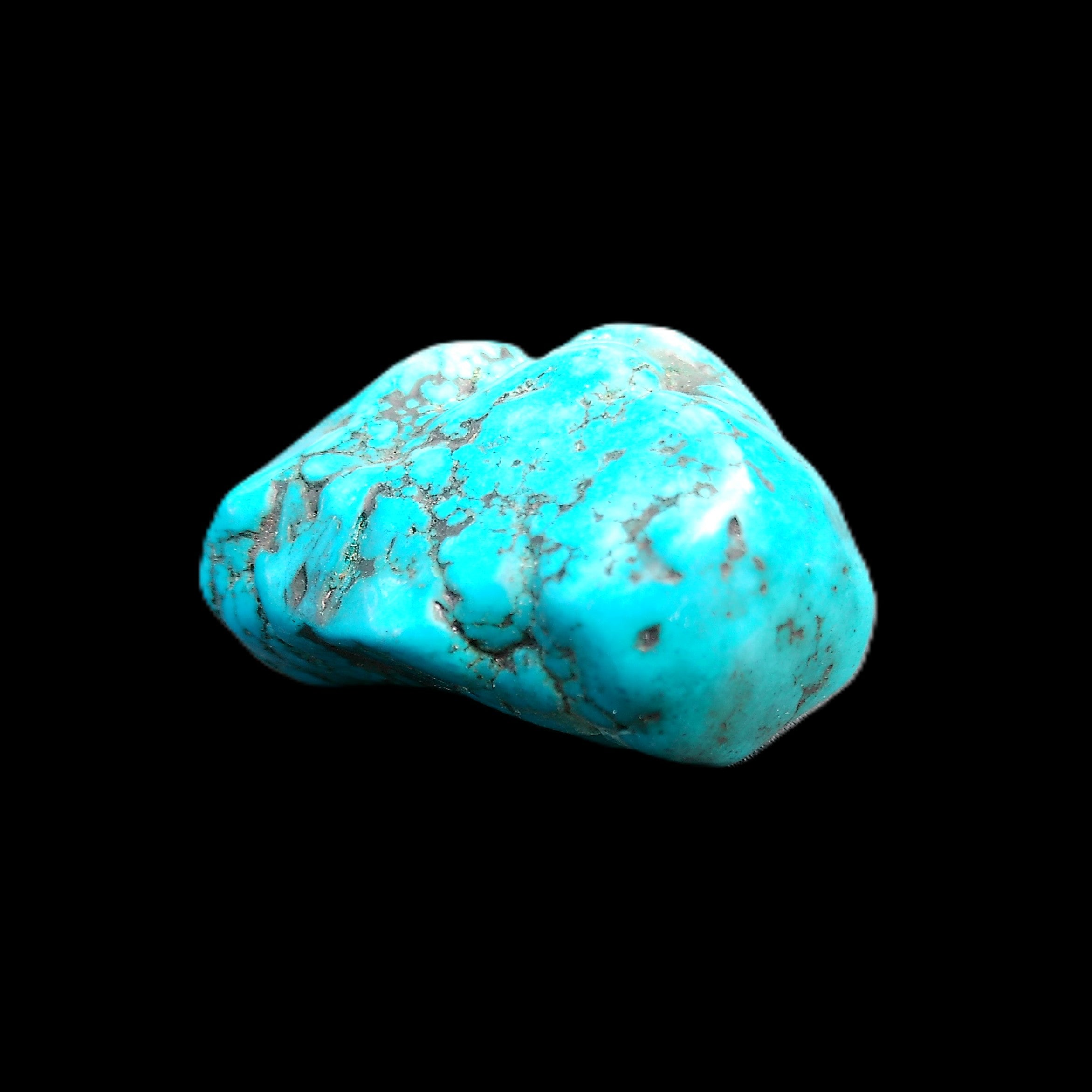 Persian Turquoise 45*32mm 51.8g in sunlight - Rocks and Things Store