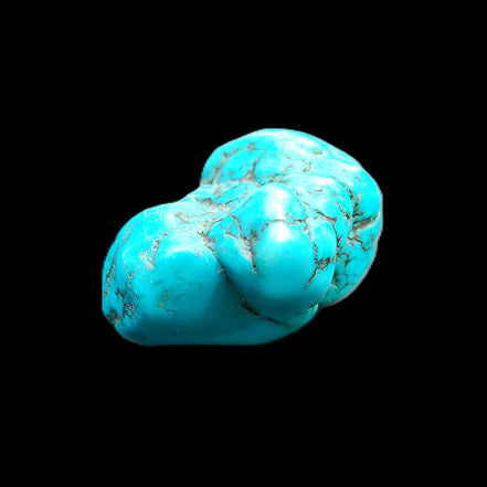 Persian Turquoise 45*32mm 51.8g in sunlight - Rocks and Things Store