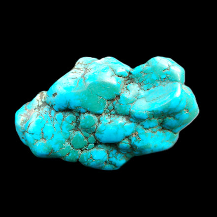 Persian Turquoise 45*32mm 51.8g in sunlight - Rocks and Things Store