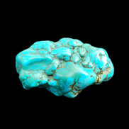 Persian Turquoise 45*32mm 51.8g in sunlight - Rocks and Things Store