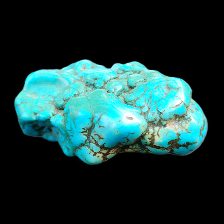 Persian Turquoise 45*32mm 51.8g in sunlight - Rocks and Things Store