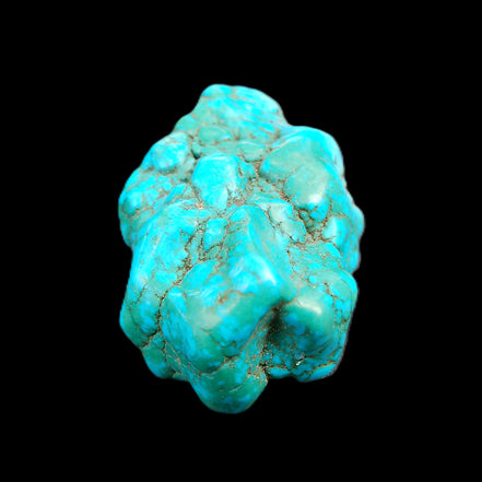 Persian Turquoise 45*32mm 51.8g in sunlight - Rocks and Things Store