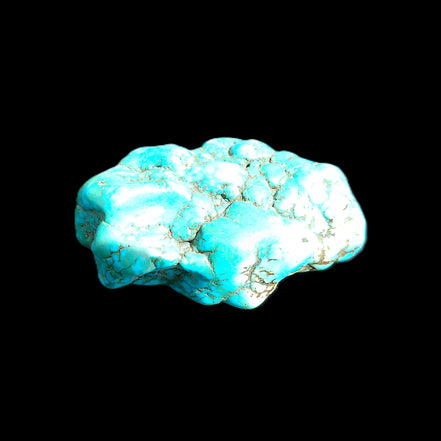 Persian Turquoise 45*32mm 51.8g in sunlight - Rocks and Things Store