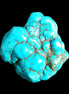 Persian Turquoise 51*30mm 173g in sunlight - Rocks and Things Store