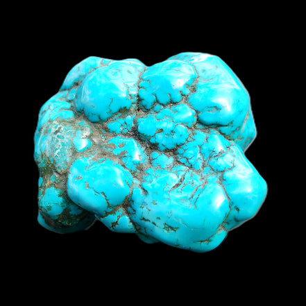 Persian Turquoise 51*30mm 173g in sunlight - Rocks and Things Store