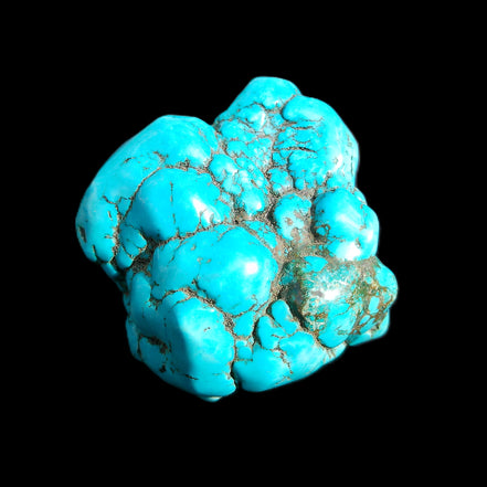Persian Turquoise 51*30mm 173g in sunlight - Rocks and Things Store