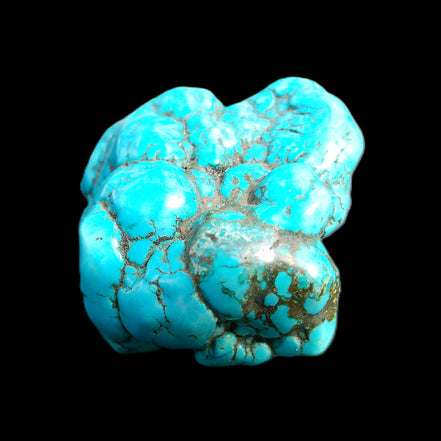 Persian Turquoise 51*30mm 173g in sunlight - Rocks and Things Store