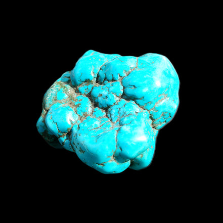 Persian Turquoise 51*30mm 173g in sunlight - Rocks and Things Store