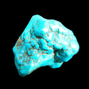 Persian Turquoise 57*47mm 119.5g in sunlight - Rocks and Things Store