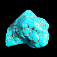 Persian Turquoise 57*47mm 119.5g in sunlight - Rocks and Things Store