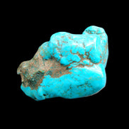 Persian Turquoise 57*47mm 119.5g in sunlight - Rocks and Things Store