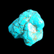 Persian Turquoise 57*47mm 119.5g in sunlight - Rocks and Things Store