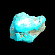 Persian Turquoise 57*47mm 119.5g in sunlight - Rocks and Things Store