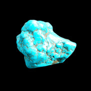 Persian Turquoise 57*47mm 119.5g in sunlight - Rocks and Things Store