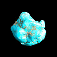 Persian Turquoise 57*47mm 119.5g in sunlight - Rocks and Things Store