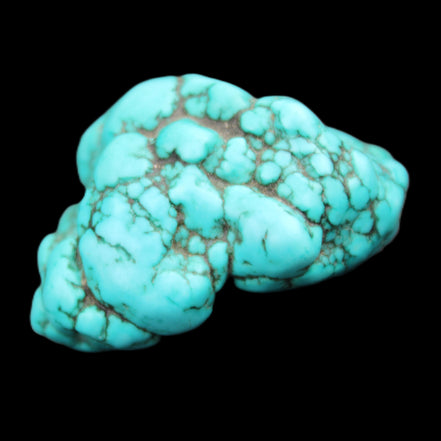 Persian Turquoise 40*29mm 32.3g in sunlight - Rocks and Things Store