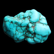 Persian Turquoise 40*29mm 32.3g in sunlight - Rocks and Things Store