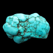 Persian Turquoise 40*29mm 32.3g in sunlight - Rocks and Things Store