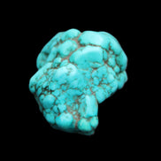 Persian Turquoise 40*29mm 32.3g in sunlight - Rocks and Things Store