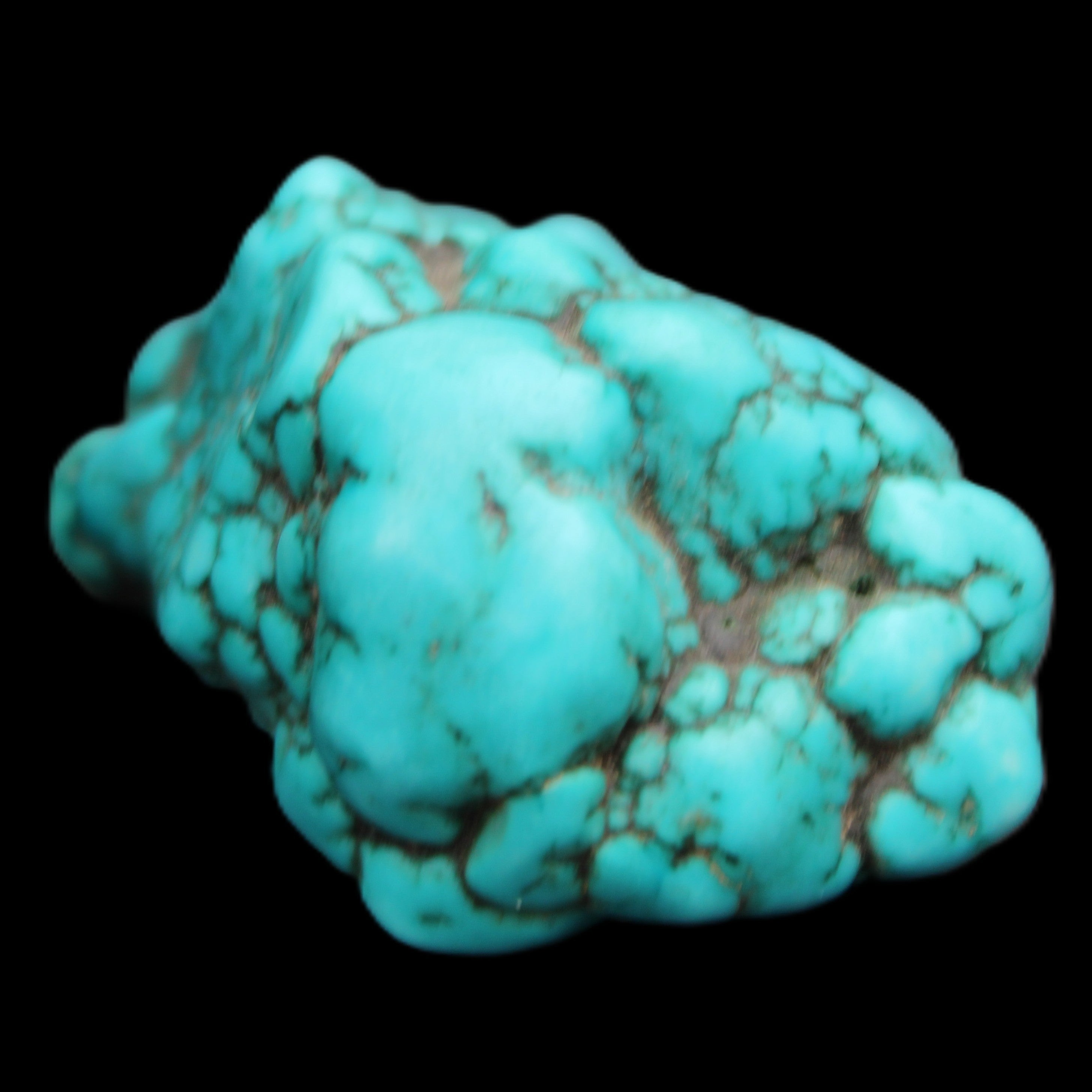 Persian Turquoise 40*29mm 32.3g in sunlight - Rocks and Things Store