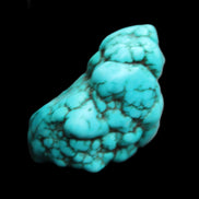 Persian Turquoise 40*29mm 32.3g in sunlight - Rocks and Things Store