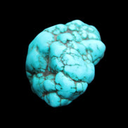 Persian Turquoise 40*29mm 32.3g in sunlight - Rocks and Things Store